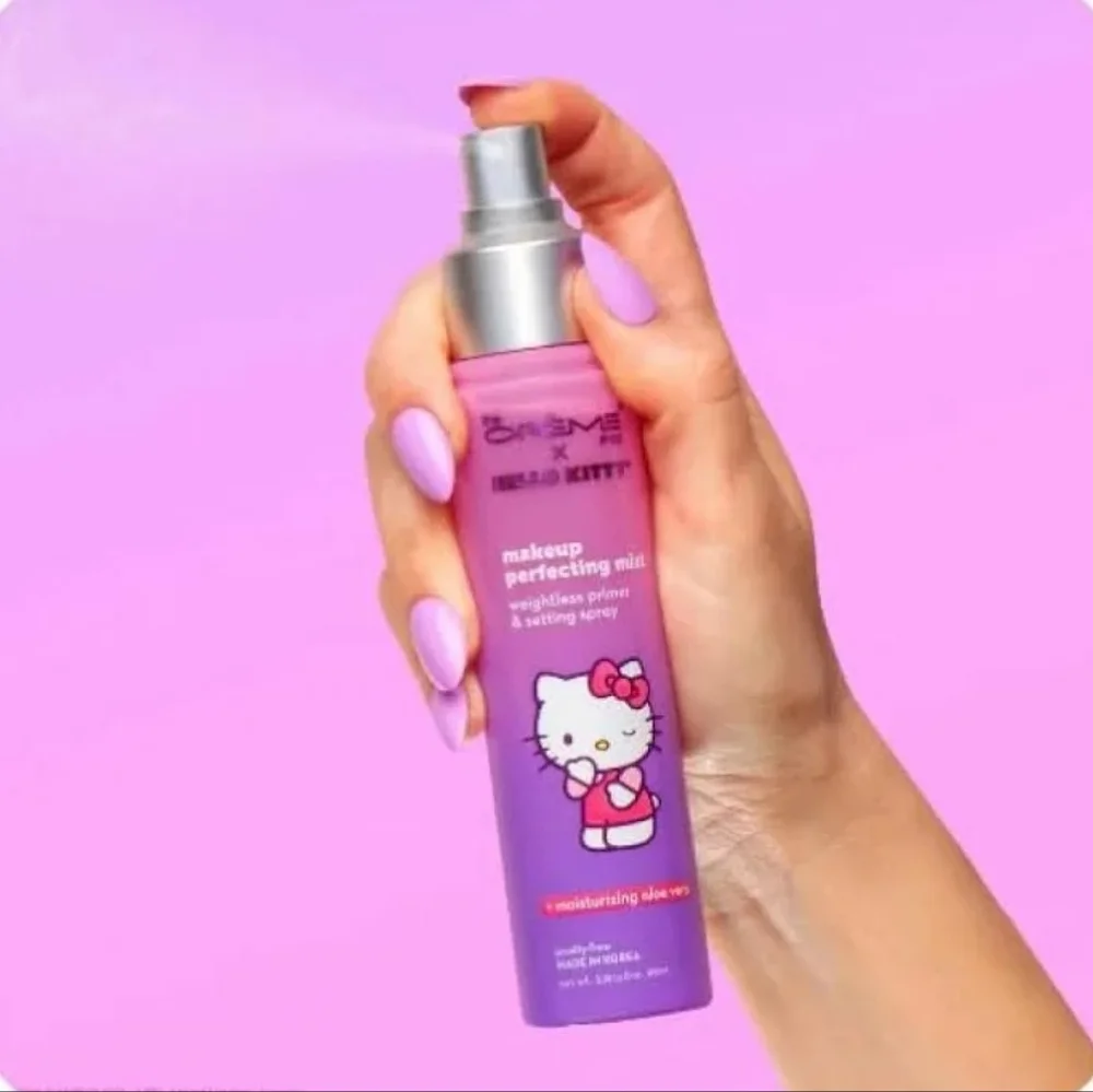 NIP The Creme Shop x Hello Kitty Perfecting Mist Primer Setting Spray Full Size